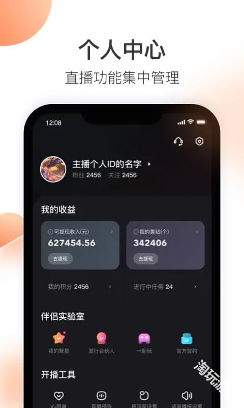 快手直播伴侣