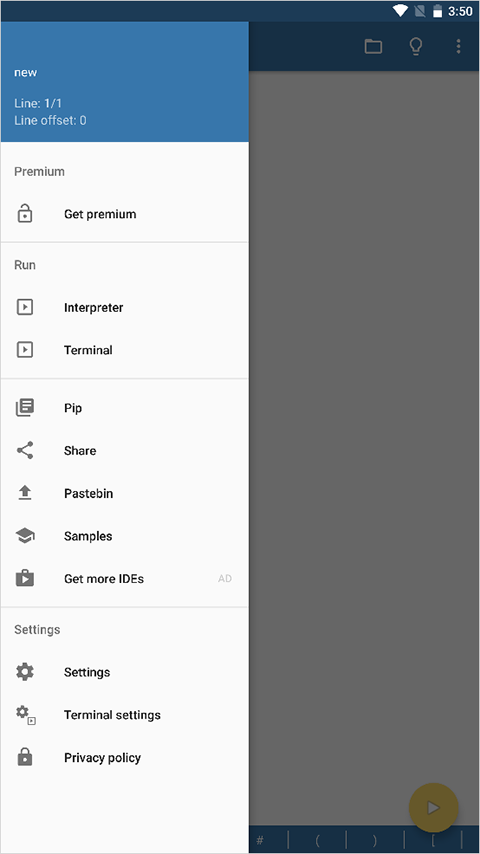 PyDroid3