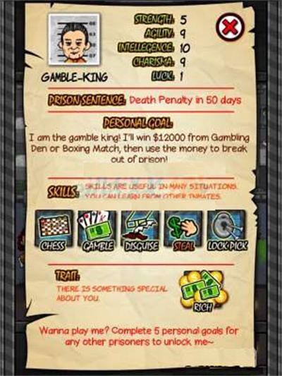 监狱生活RPG