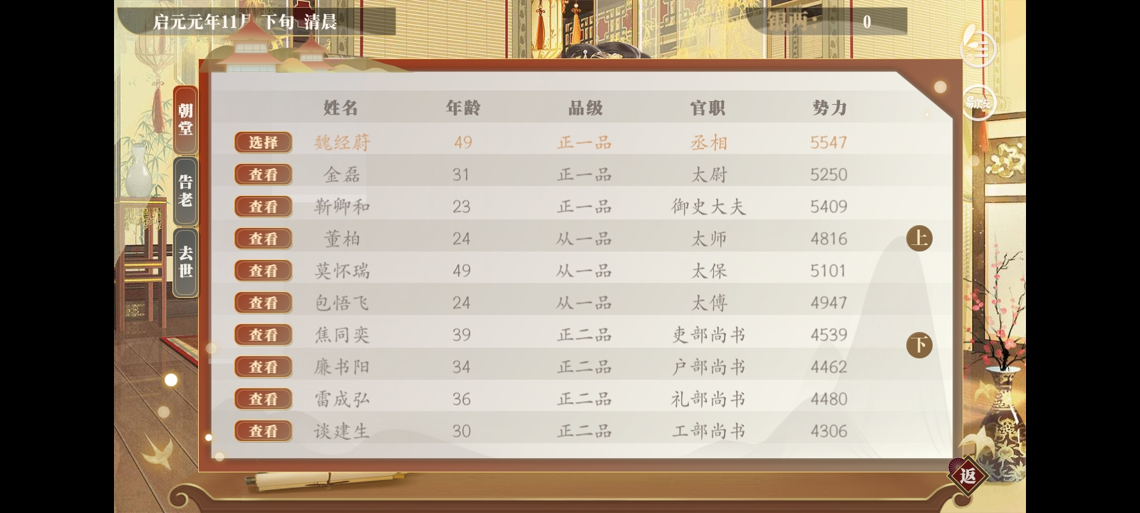 后妃成长录