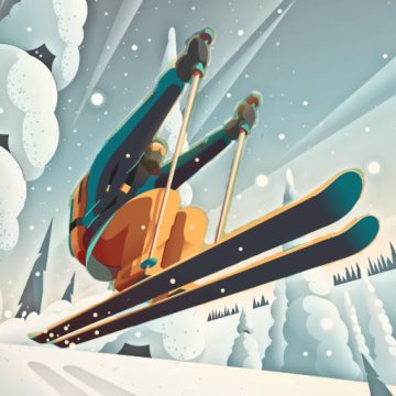 雪山滑雪大冒险手机版