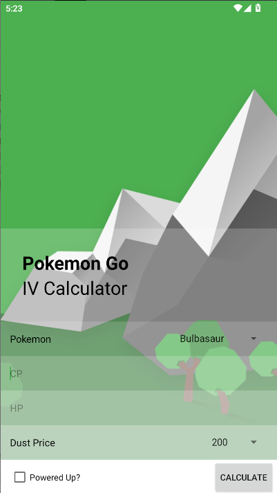 Pokemon个体值计算器