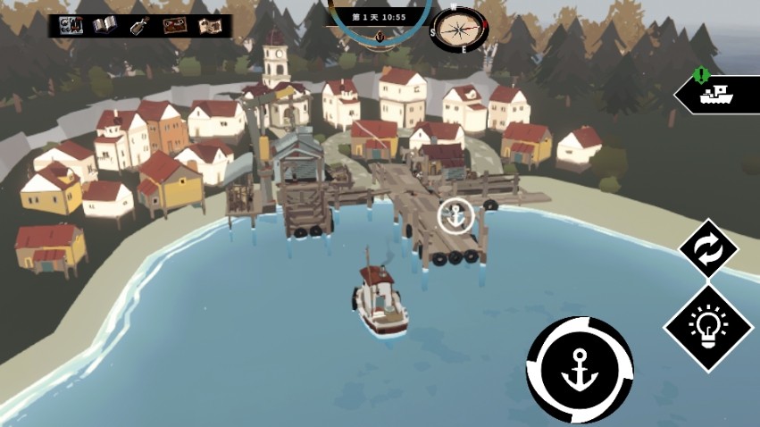 渔帆暗涌手游中文汉化版下载(DREDGE)